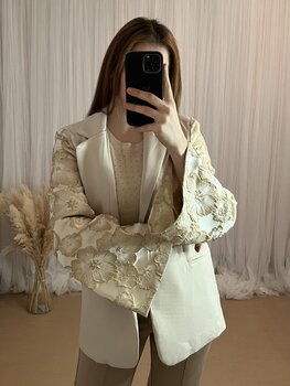 CELINE BLAZER BEIGE