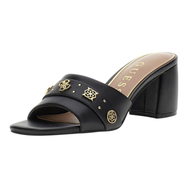 GUESS® GUESS® -  GAURI  WOMEN'S SHOES BLACK - Heeled mules - black