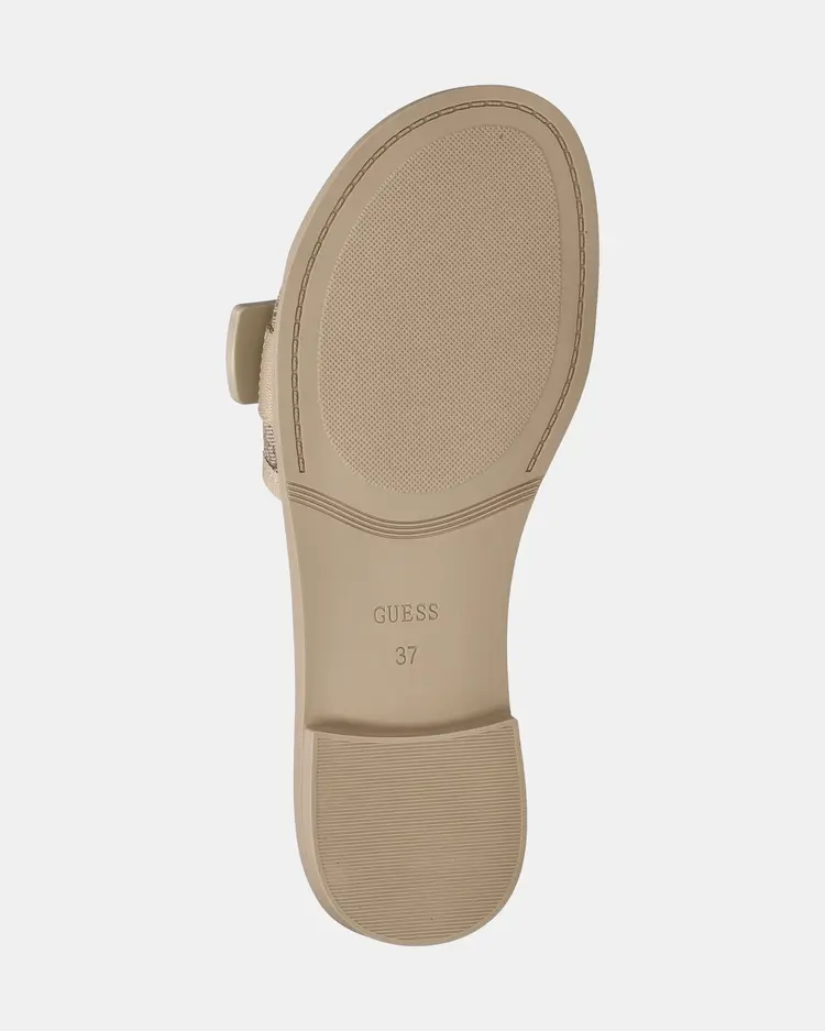 GUESS GUESS®  - ELYZE SLIPPERS -   DAMES - GOUD