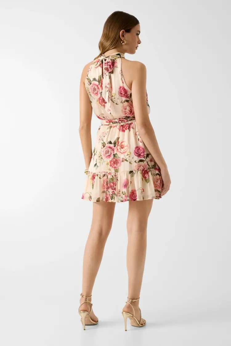 GUESS® GUESS® - MONA JURK ROZE BLOEMENPRINT