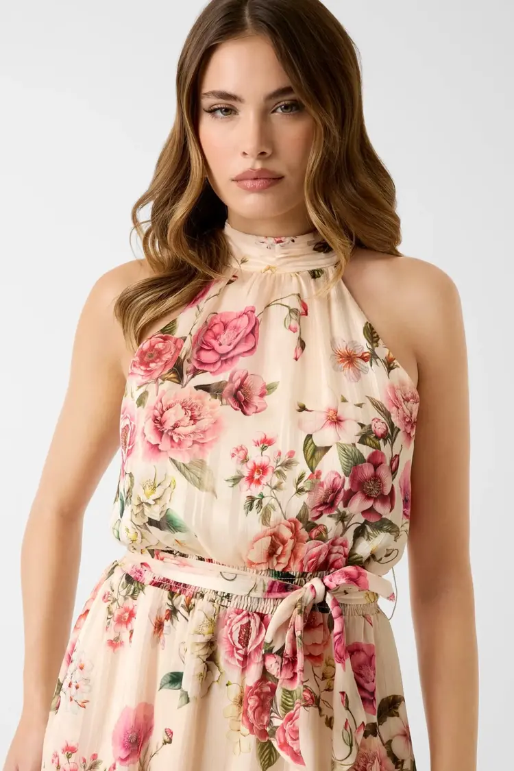 GUESS® GUESS® - MONA JURK ROZE BLOEMENPRINT