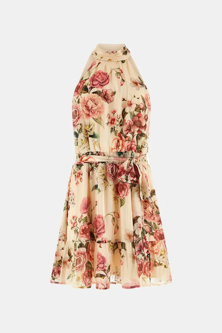 GUESS® GUESS® - MONA JURK ROZE BLOEMENPRINT