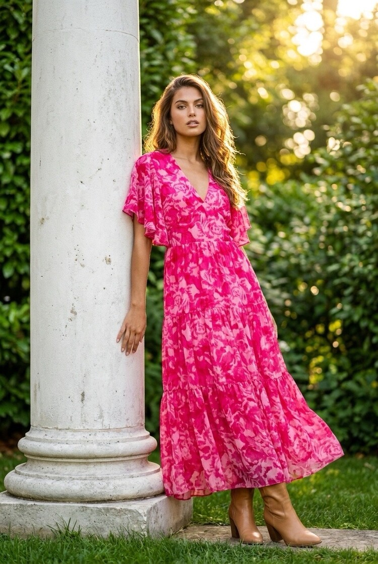 CALI DRESS PINK