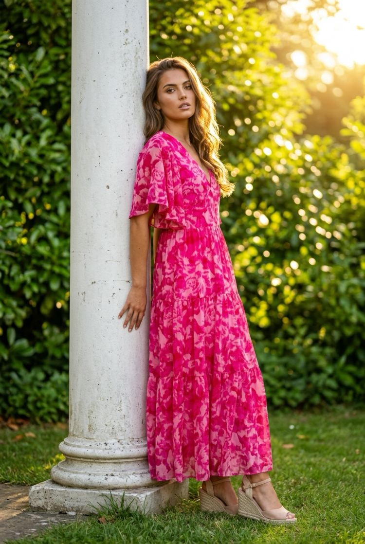 CALI DRESS PINK