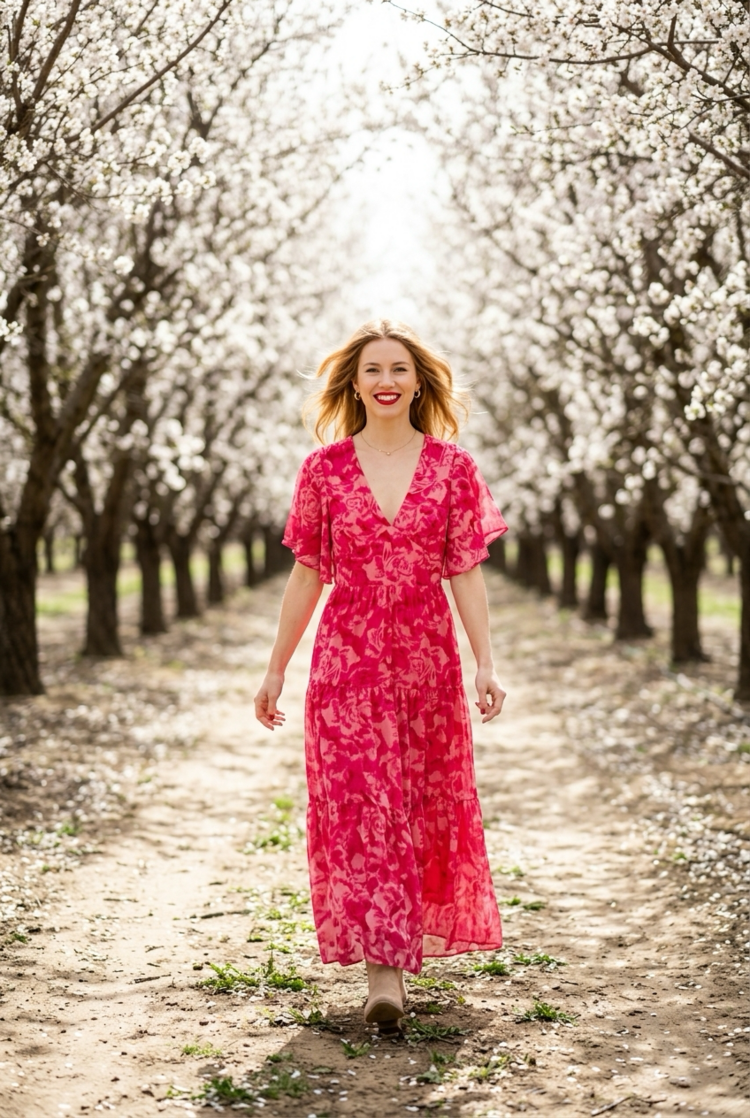CALI DRESS PINK