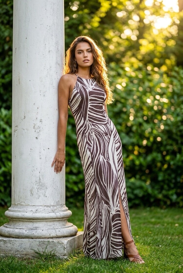 GUESS® GUESS®  - MESH MAXI JURK