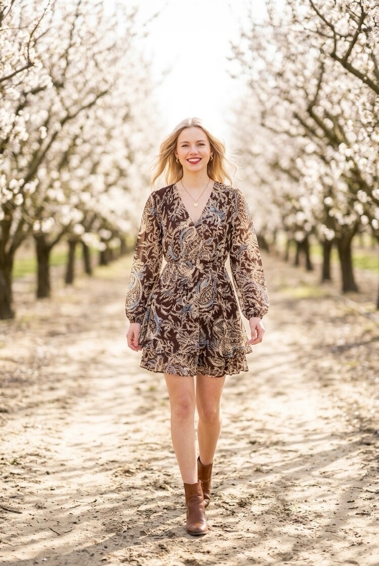 JOYCE DRESS PRINT