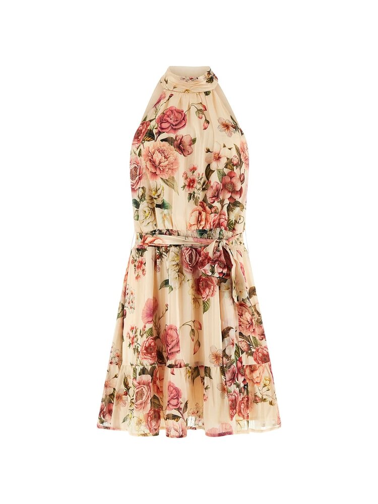 GUESS® GUESS® - MONA JURK ROZE BLOEMENPRINT