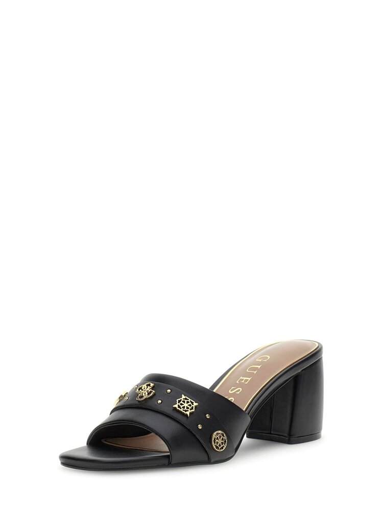 GUESS® GUESS® -  GAURI  WOMEN'S SHOES BLACK - Heeled mules - black