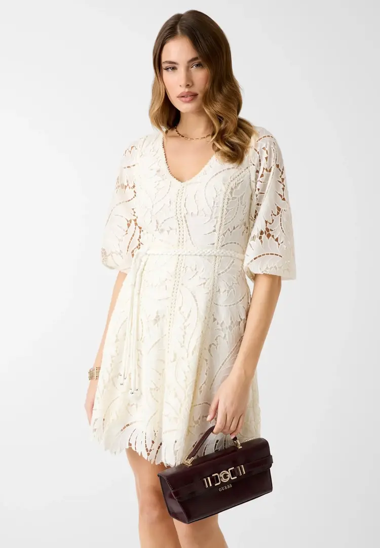 GUESS® GUESS  ANIEK EMBROIDERED DRESS