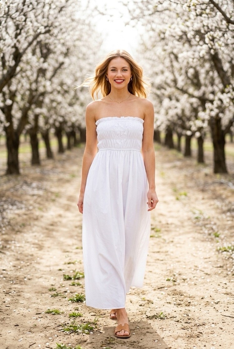 LEA DRESS WHITE