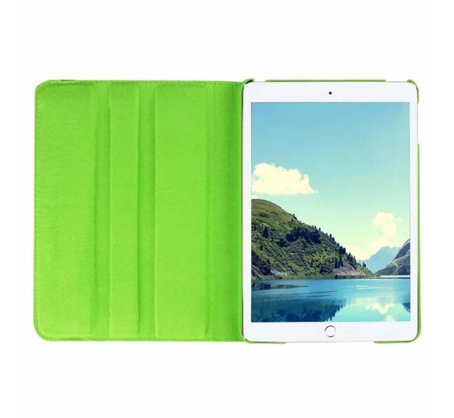 Apple iPad Mini 1, 2 en 3 Swivel Case, 360 graden draaibare Hoes, Cover met Multi-stand - Kleur Groen