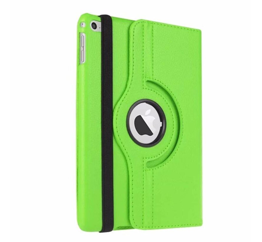 Apple iPad Mini 1, 2 en 3 Swivel Case, 360 graden draaibare Hoes, Cover met Multi-stand - Kleur Groen