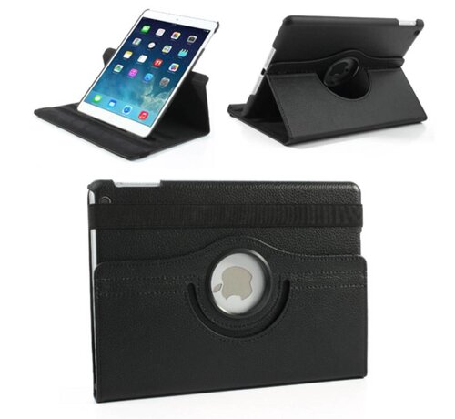 GSMWise Apple iPad Air 1 Swivel Case, 360 graden draaibare Hoes, Cover met Multi-stand - Kleur Zwart