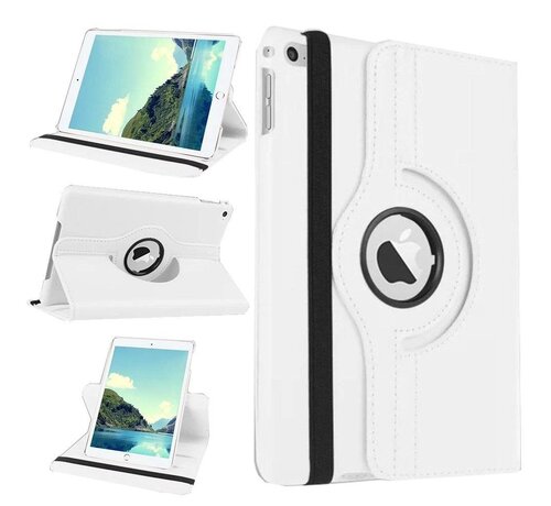 GSMWise Apple iPad Air 1 Swivel Case, 360 graden draaibare Hoes, Cover met Multi-stand - Kleur Wit