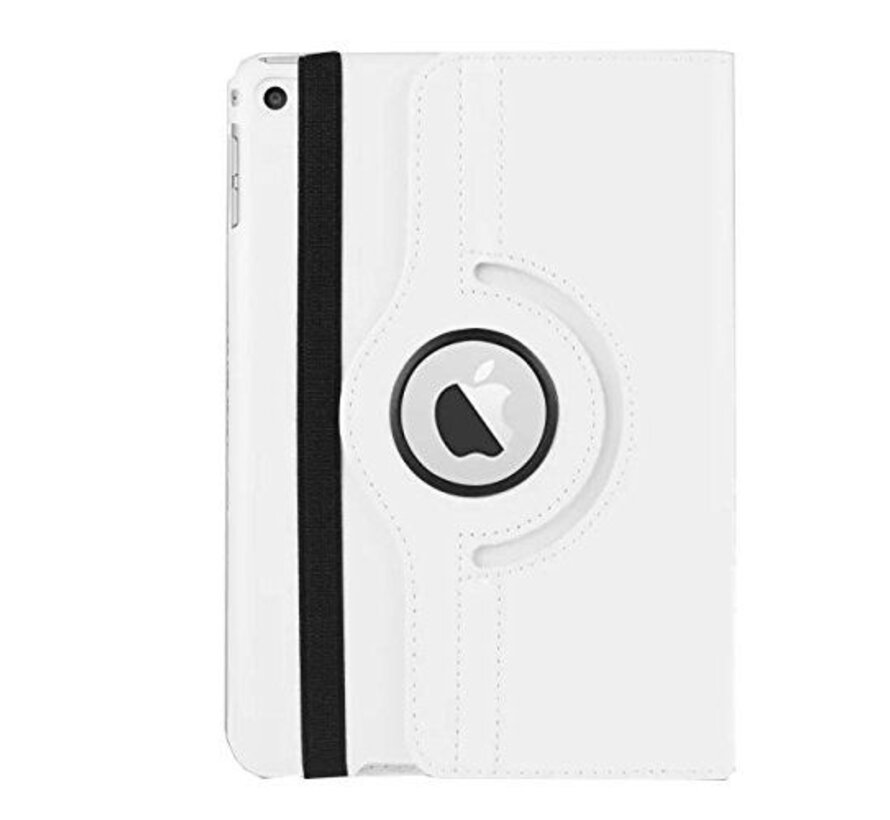 Apple iPad Air 1 Swivel Case, 360 graden draaibare Hoes, Cover met Multi-stand - Kleur Wit