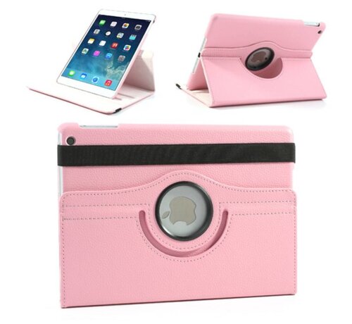 GSMWise Apple iPad Air 1 Swivel Case, 360 graden draaibare Hoes, Cover met Multi-stand - Kleur roze