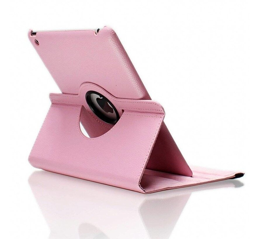 Apple iPad Air 1 Swivel Case, 360 graden draaibare Hoes, Cover met Multi-stand - Kleur roze