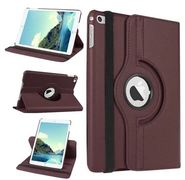 GSMWise Apple iPad Mini 1 / 2 / 3 - 360 graden draaibare Hoes - Kleur Bruin