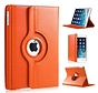 Apple iPad Mini 1, 2 en 3 Swivel Case, 360 graden draaibare Hoes, Cover met Multi-stand - Kleur oranje