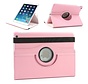 Apple iPad Mini 1, 2 en 3 Swivel Case, 360 graden draaibare Hoes, Cover met Multi-stand - Kleur roze