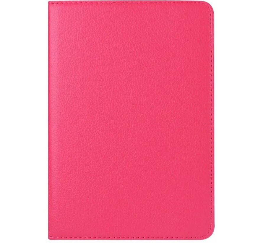 Apple iPad Mini 1, 2 en 3 Swivel Case, 360 graden draaibare Hoes, Cover met Multi-stand - Kleur Hot pink