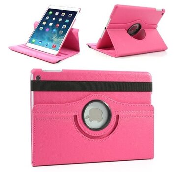 GSMWise Apple iPad 2 / 3 / 4 - 360 graden draaibare Hoes - Kleur Hot Pink
