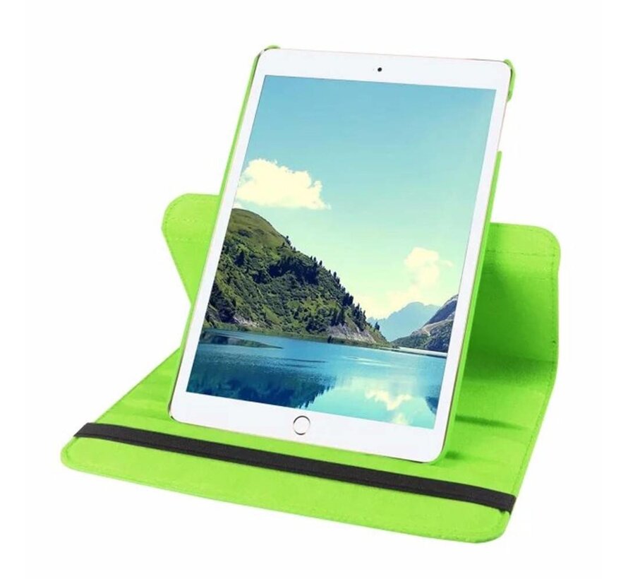 Apple iPad Air 1 Swivel Case, 360 graden draaibare Hoes, Cover met Multi-stand - Kleur Groen