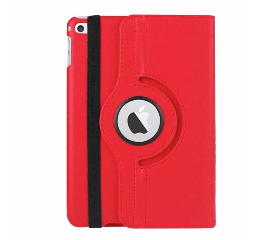 Apple iPad Air 1 Swivel Case, 360 graden draaibare Hoes, Cover met Multi-stand - Kleur Rood