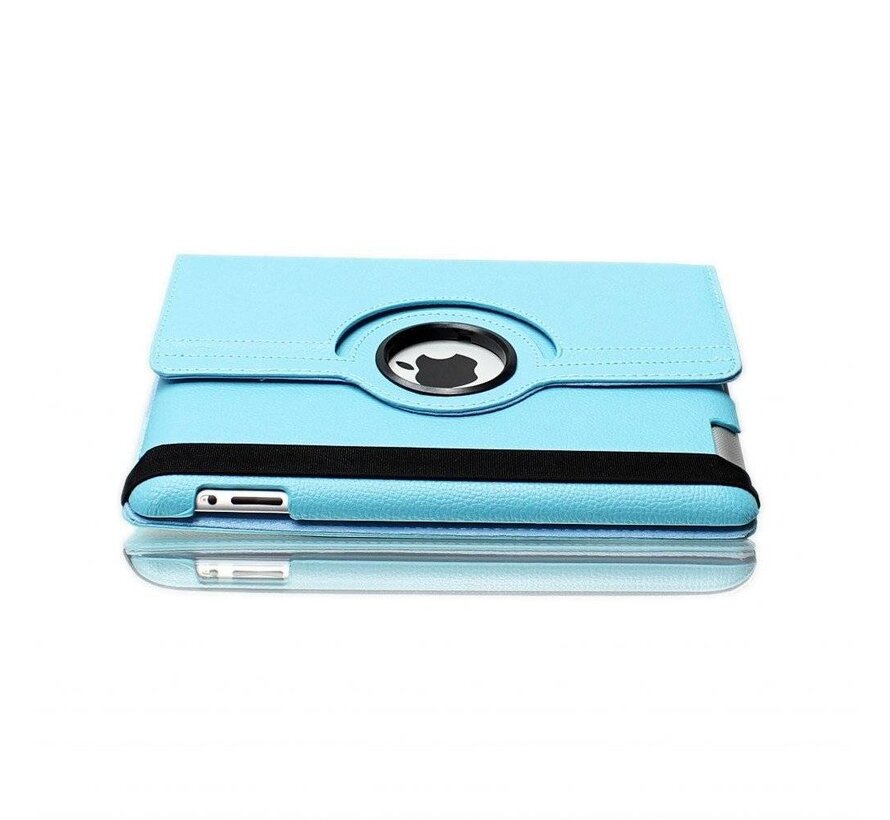 Apple iPad Air 1 Swivel Case, 360 graden draaibare Hoes, Cover met Multi-stand - Kleur hemelsblauw