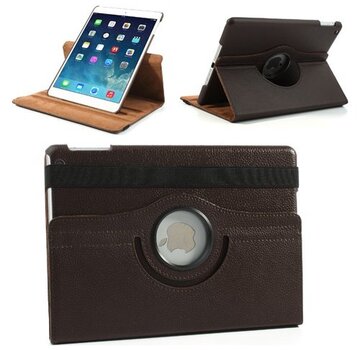 GSMWise Apple iPad Air 2 (iPad 6) - 360 graden draaibare Hoes - Kleur Bruin