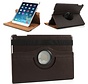 Apple iPad Air 2 Swivel Case, 360 graden draaibare Hoes, Cover met Multi-stand - Kleur Bruin