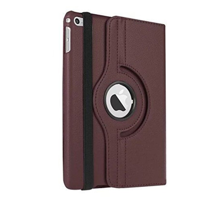 Apple iPad Air 2 Swivel Case, 360 graden draaibare Hoes, Cover met Multi-stand - Kleur Bruin