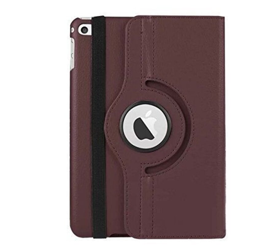 Apple iPad Air 2 Swivel Case, 360 graden draaibare Hoes, Cover met Multi-stand - Kleur Bruin