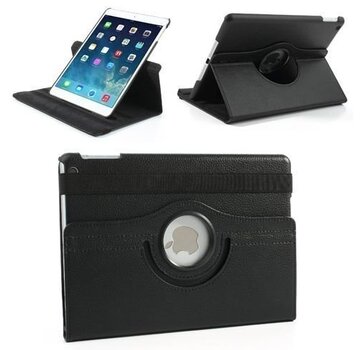 GSMWise Apple iPad Air 2 (iPad 6) - 360 graden draaibare Hoes - Kleur Zwart