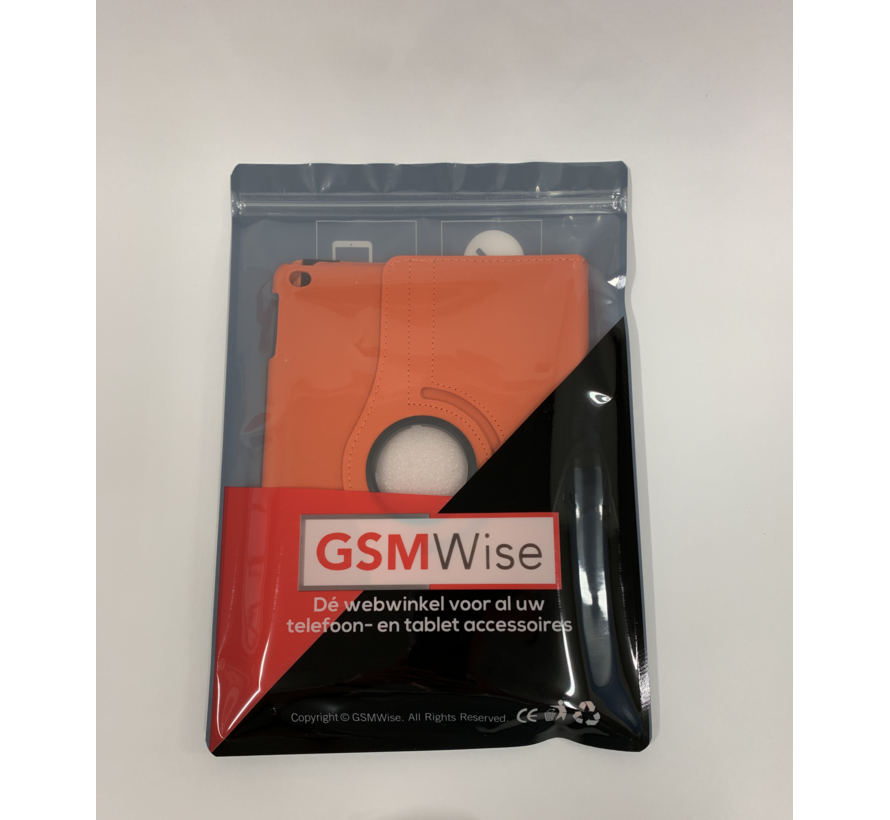 Apple iPad Air 2 Swivel Case, 360 graden draaibare Hoes, Cover met Multi-stand - Kleur Oranje