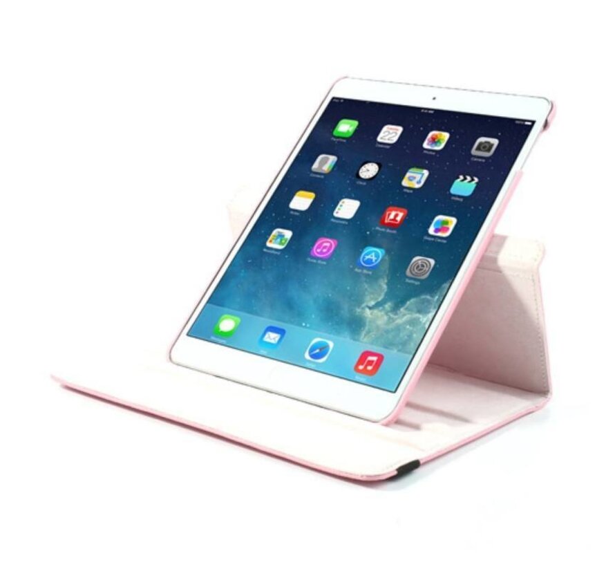 Apple iPad Air 2 Swivel Case, 360 graden draaibare Hoes, Cover met Multi-stand - Kleur Roze