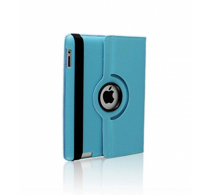 Apple iPad Air 2 Swivel Case, 360 graden draaibare Hoes, Cover met Multi-stand - Kleur Hemelsblauw
