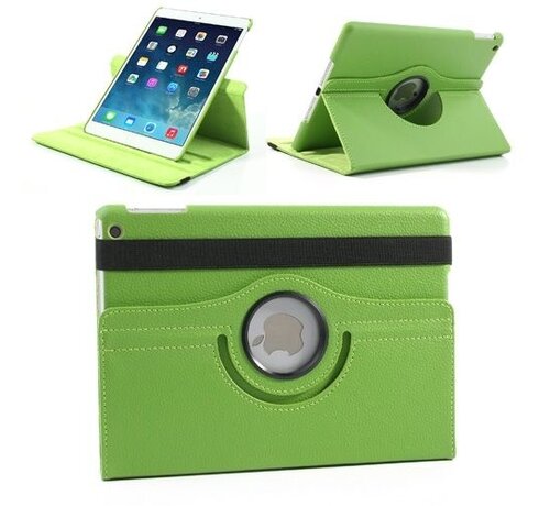 GSMWise Apple iPad Air 2 Swivel Case, 360 graden draaibare Hoes, Cover met Multi-stand - Kleur Groen