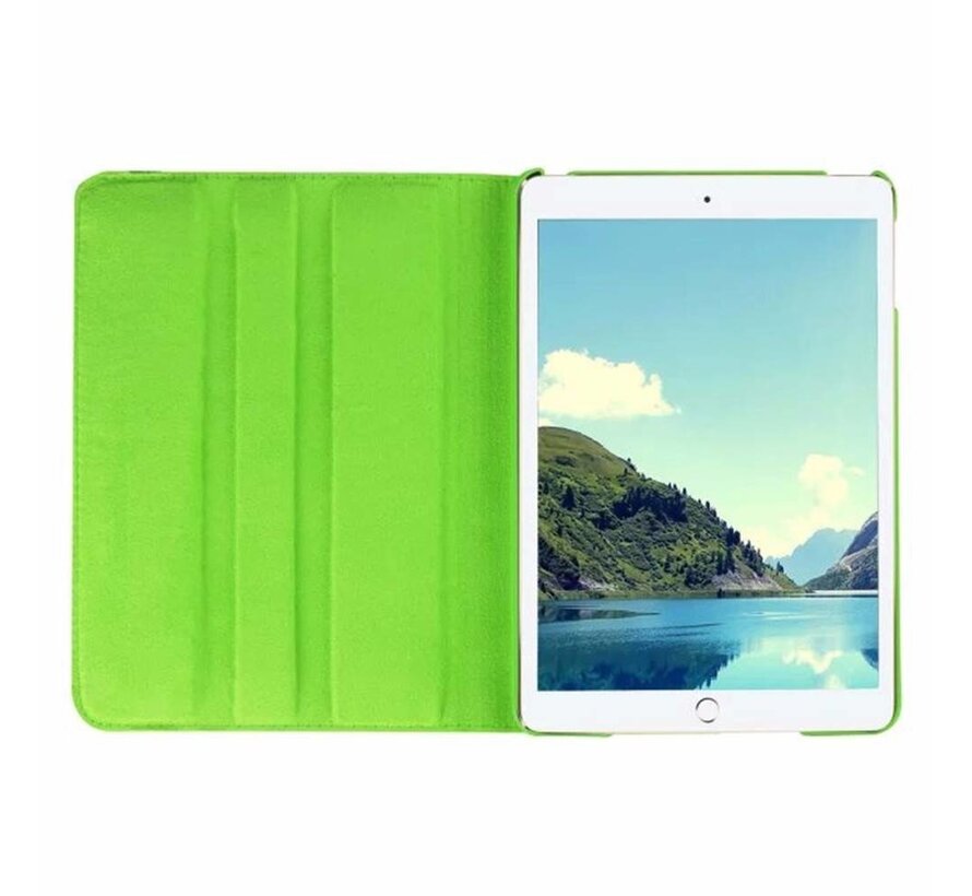 Apple iPad Air 2 Swivel Case, 360 graden draaibare Hoes, Cover met Multi-stand - Kleur Groen