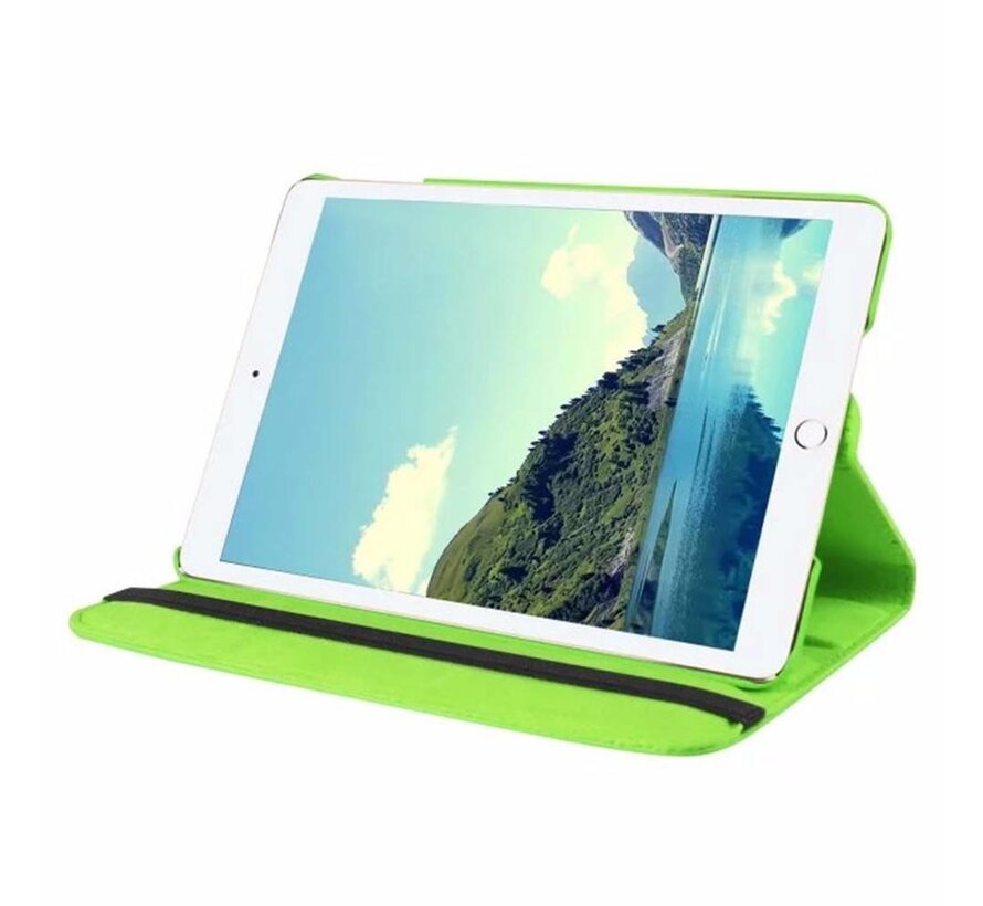 Apple iPad Air 2 Swivel Case, 360 graden draaibare Hoes, Cover met Multi-stand - Kleur Groen