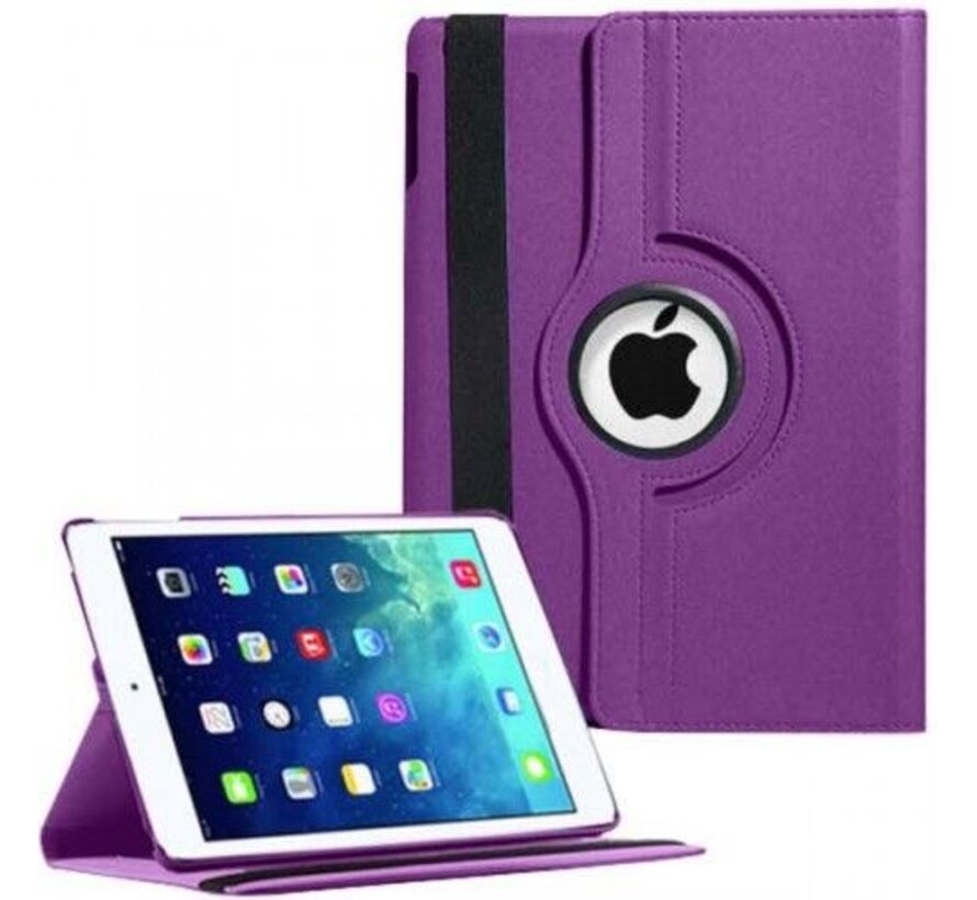 Apple iPad Air 2 Swivel Case, 360 graden draaibare Hoes, Cover met Multi-stand - Kleur Paars