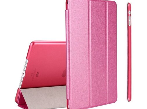 GSMWise Apple iPad Mini 1 / 2 / 3 - Zachte Zijden Design Tablet Cover - Hot Pink