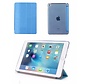 Apple iPad Mini 4 -  Zachte Zijden Design Tablet Cover - Blauw
