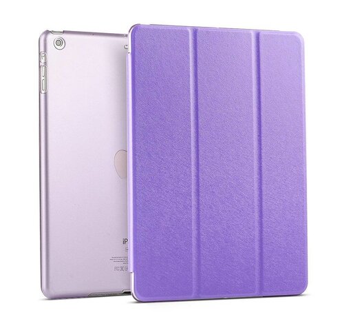 GSMWise Apple iPad 2 / 3 / 4 - Smart Book Case Retro Leather Hoes voor bescherming voor- en achterkant - Kleur Paars
