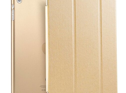 GSMWise Apple iPad 2 / 3 / 4 - Zachte Zijden Design Tablet Cover - Goud