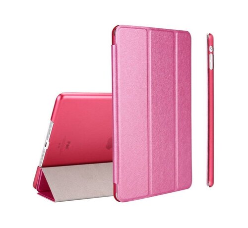 GSMWise Apple iPad Air 1 - Smart Book Case Retro Leather Hoes voor bescherming voor- en achterkant - Kleur Hot Pink