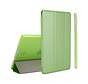 Apple iPad Air 2 - Smart Book Case Retro Leather Hoes voor bescherming voor- en achterkant - Kleur Groen