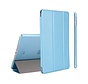 Apple iPad Air 2 - Smart Book Case Retro Leather Hoes voor bescherming voor- en achterkant - Kleur Aqua