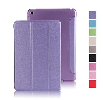 GSMWise Apple iPad Air 2 (iPad 6) - Zachte Zijden Design Tablet Cover - Paars